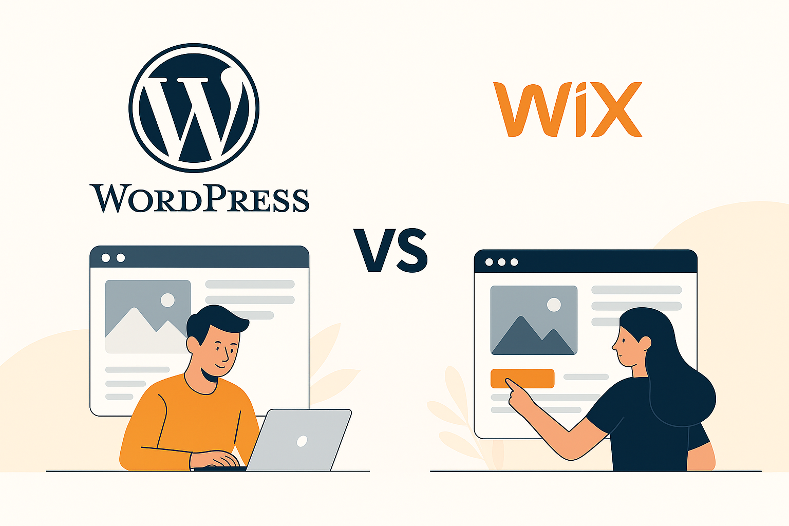 Wordpress vs Wix