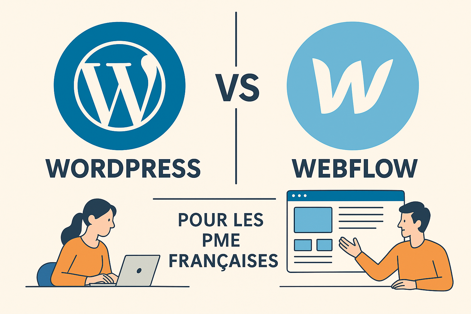 wordpress vs webflow