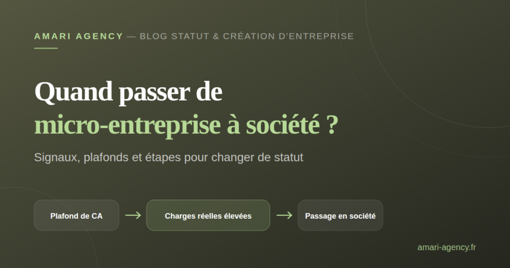 Illustration de l’article : quand passer de micro-entreprise à société