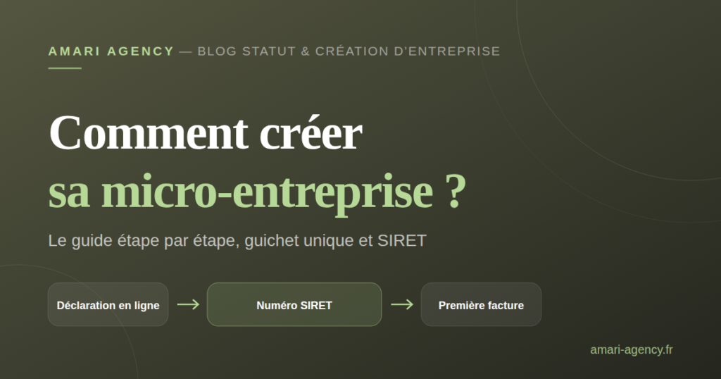 Illustration de l’article : comment créer sa micro-entreprise étape par étape