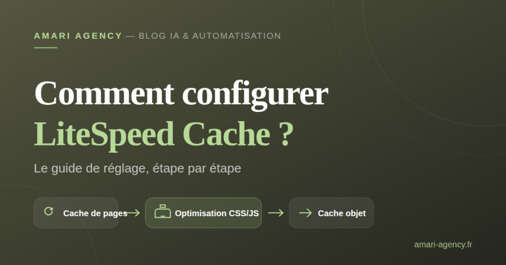 Visuel de l'article Comment configurer LiteSpeed Cache sur WordPress